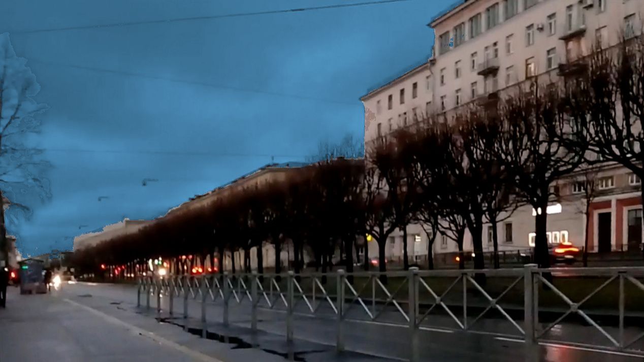 Вечереет. Новочеркасский проспект. Санкт-Петербург. смотреть онлайн