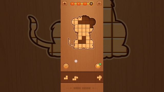 Wooden Block Jigsa... смотреть онлайн