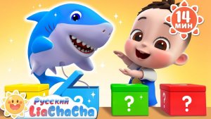 🖼 🎁Что в цветной коробке? | 🌈Лиа и ЧаЧа | 🎵Сборник песенок для детей | 🎙️Развивающие ритмы |