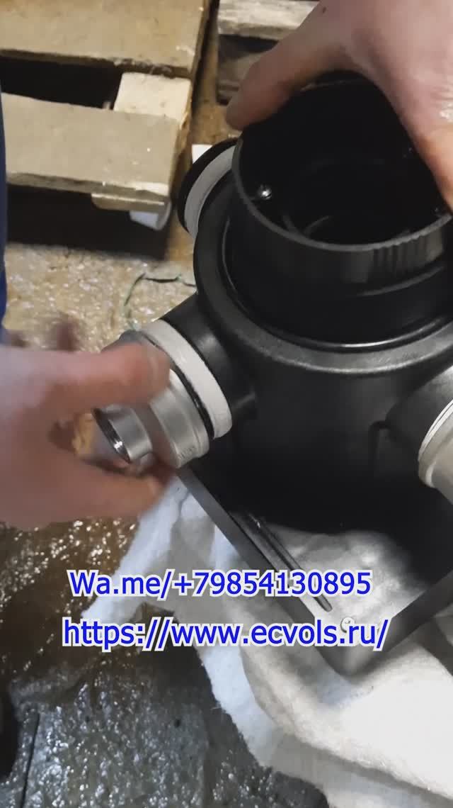 Есть только один шанс сделать правильно! Установка клапана промывки фильтра для воды| Экволс|Фильтр