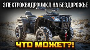 Электроквадроцикл на бездорожье, реальное использование. Стоит ли брать в 2026?