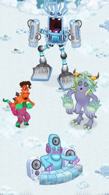 bb-Ящерит$а, Маггпи, Тавкер & Эпический Коробас - Квартет на Острове Холода (My Singing Monsters) смотреть онлайн