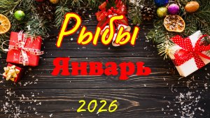 Рыбы ♓Таро- прогноз на Январь 🕊