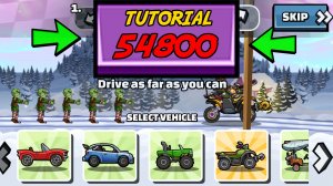 🎥 54800 TUTORIAL 🎥 (High Octane Holidays) - Hill Climb Racing 2