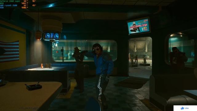 Cyberpunk 2077 "Случай в кафе" #Cyberpunk2077 #WTF #lexsPlay #lexscooper смотреть онлайн