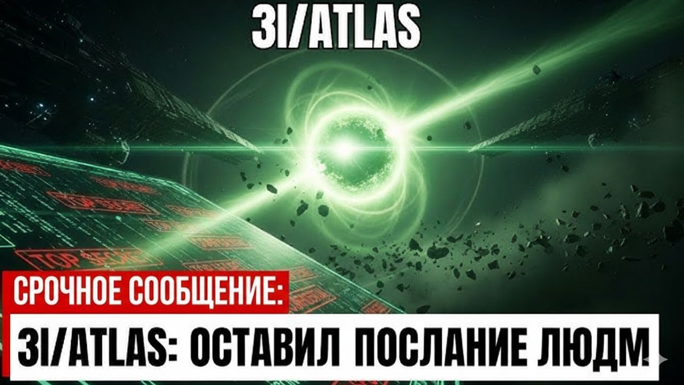 3IATLAS ОСТАВИЛ ЛЮДЯМ ПОСЛАНИЕ множество ученых в ужасе от НЛО смотреть онлайн