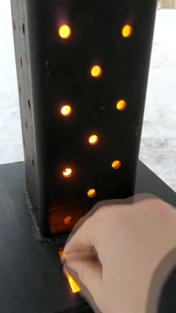 Печь на отработке