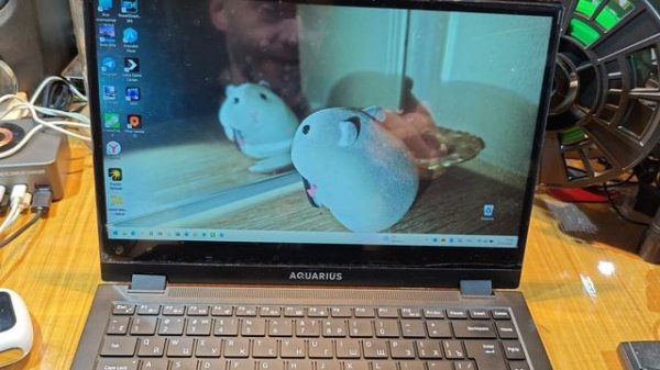 Мой любимый сенсорный ноут - трансформер AQUARIUS CMP NS483 WIN11Pro исполнение 2