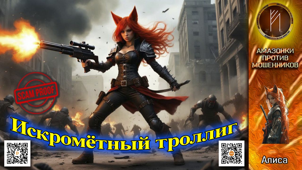 АЛИСА. И камня на камне не оставит от глупости мошенников.