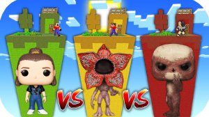 ЧАНК ДЕМОГОРГОН ПРОТИВ ЧАНК ОДИ ПРОТИВ ЧАНК ВЕКНА ИЗ ОЧЕНЬ СТРАННЫЕ ДЕЛА В МАЙНКРАФТ БИТВА ЧАНКОВ