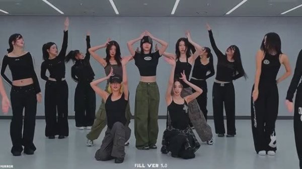 itzy-tunnel vision. dance tutorial slowed mirrored. (видео не мое)