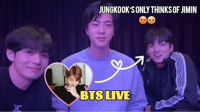 BTS В ЭФИРЕ: Чонгук с Тэхёном, но в его сердце - Чимин. 🥹😍 смотреть онлайн