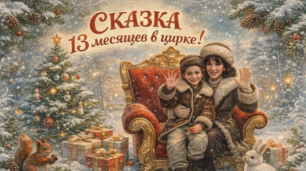 СКАЗКА 13 месяцев в ЦИРКЕ