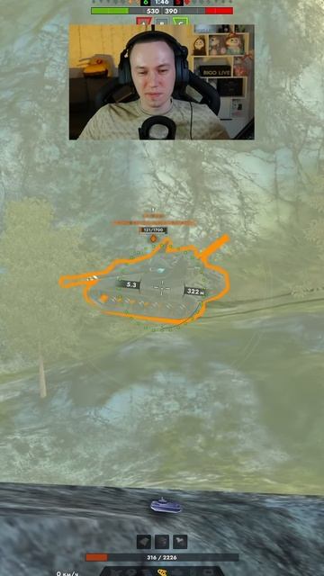 Батчат залез на гору под крутую музыку Tanks Blitz смотреть онлайн