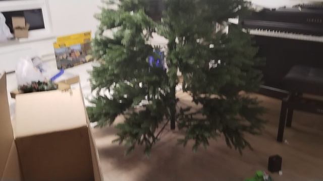 Новогодняя ёлка в квартиру 240 см. смотреть онлайн