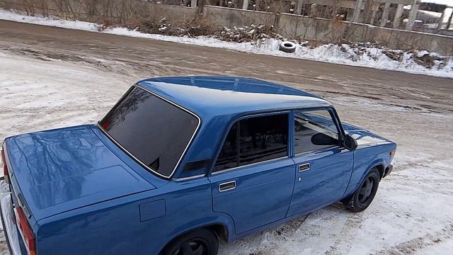 Ваз 2107 в цвете Магеллан.mp4