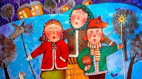 Новогодние песни мадригалы, гимны, колядки 2025