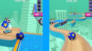 Going balls All Levels Gameplay IOS Android Going Balls level 1241 to 1244 Banana frenzy Speed Run