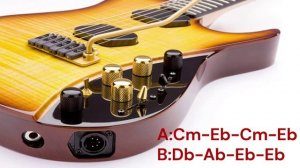 Blues Ballad Guitar Backing Track in Cm