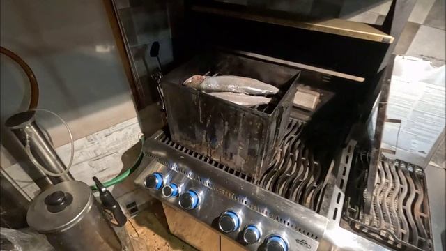 форель горячего копчения