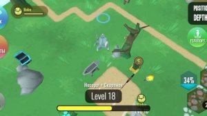 игра Hybrid Animals показываю как играть в неё и открыл 4 поляны