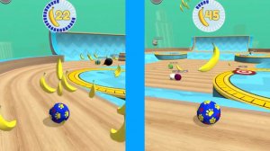 Going balls All Levels Gameplay IOS Android Going Balls level 1242 Banana frenzy Speed Run