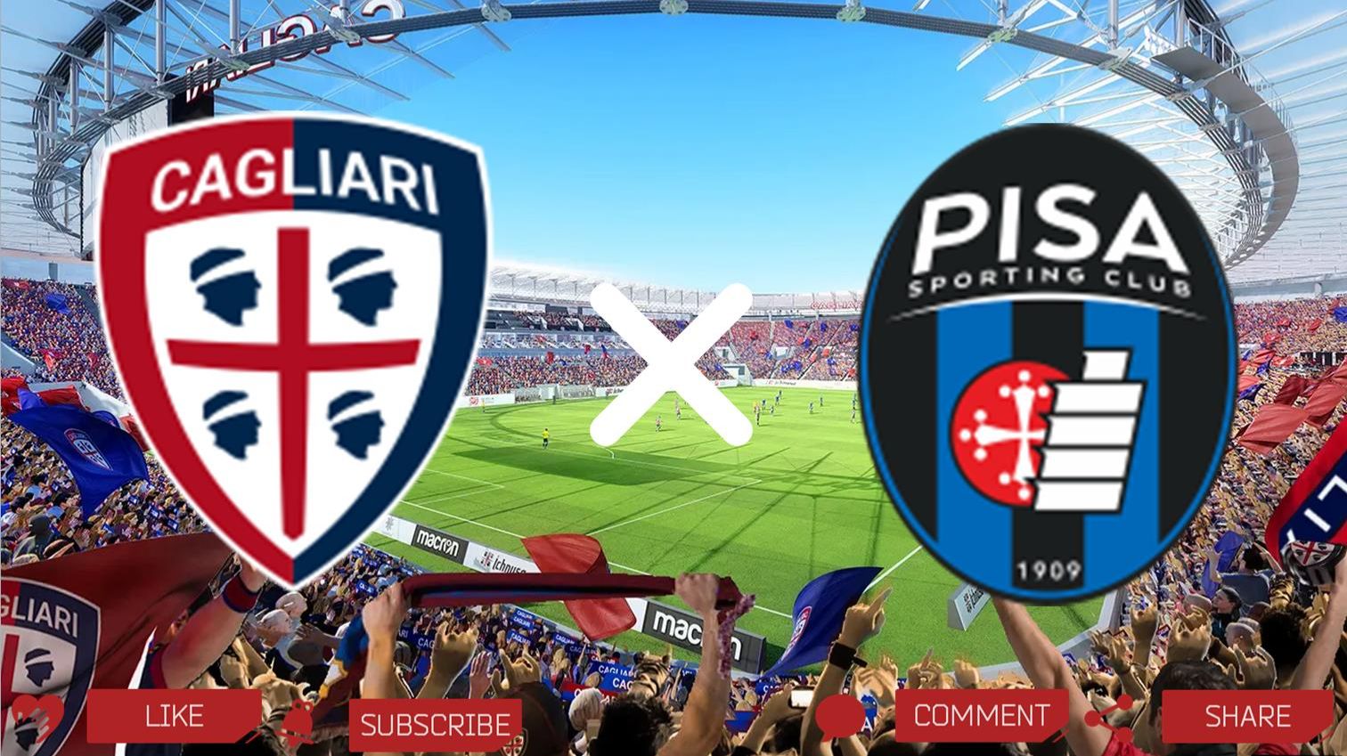 Кальяри - Пиза | Текстовая трансляция