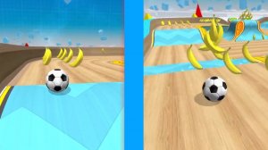 Going balls All Levels Gameplay IOS Android Going Balls level 1254  Banana frenzy Speed Run