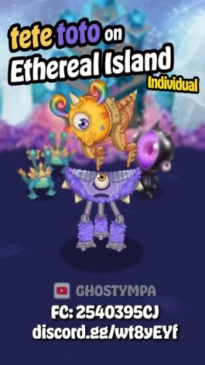 КАЧЕЛИ-БАЛАНСИР - ОСТРОВ ЭФИРА (УЛЬТИМАТИВНЫЙ ОСТРОВ ЭФИРА) - My Singing Monsters