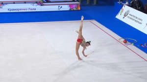 Лала Крамаренко. Булавы. Всероссийская спартакиада 2022