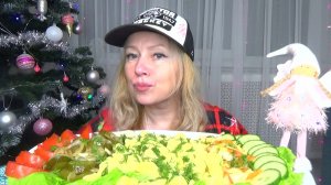 Мукбанг 70 пельменей с майонезом, овощи, капуста по корейски. Еда.