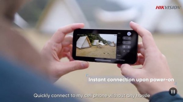 Видеонаблюдение даже без Wi-Fi! Камера Hikvision с SIM-картой. Беспроводная камера #hikvision #cctv