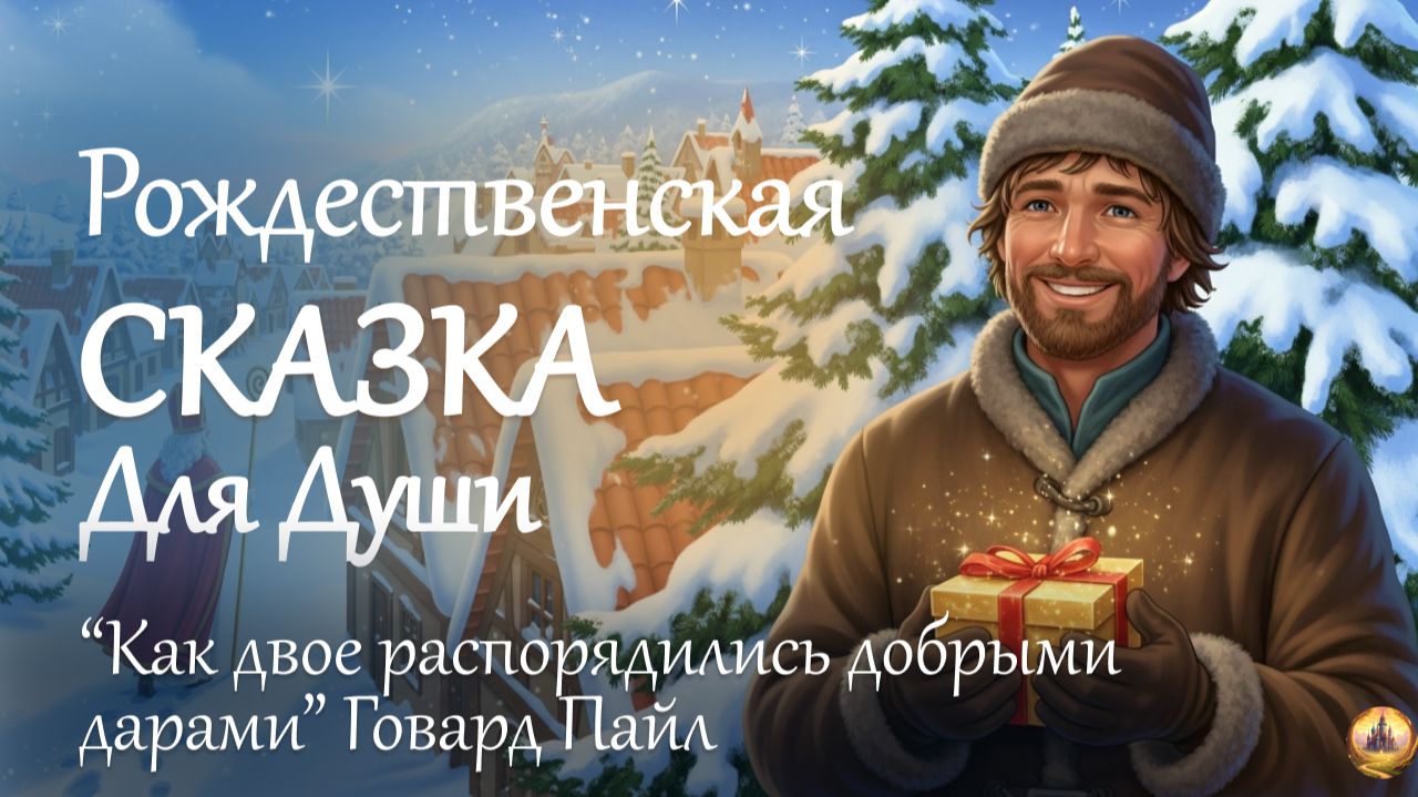Эксклюзивная СКАЗКА НА НОЧЬ ✨ Говард Пайл «Как двое распорядились добрыми дарами» ✨Звуки Камина смотреть онлайн