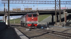 Тепловоз 2ТЭ10М-2736. Резервом.