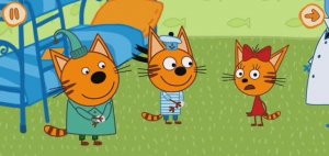 Три Кота Мультфильм Прививка для котят.