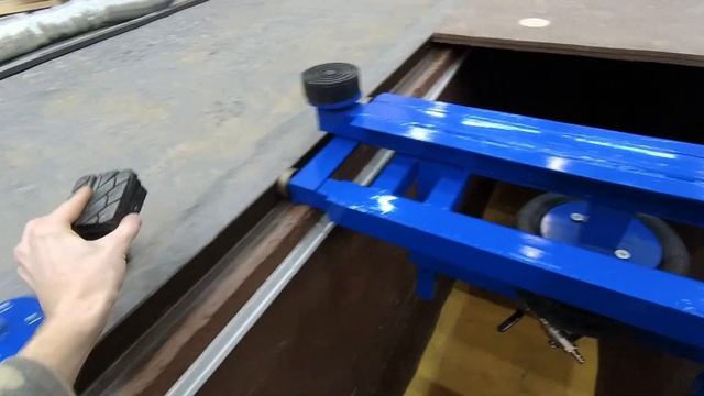 Обзор  траверсы (ямного подъёмника) на пневмоподушке - ТРП-2.