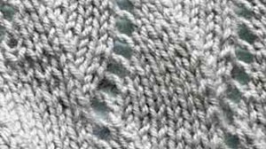 УЗОР СПИЦАМИ ЧЕШУЙКИ💥