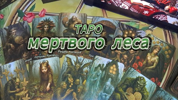 🌳❄️ТАРО МЕРТВОГО ЛЕСА 🎄💖обзор колоды🌳