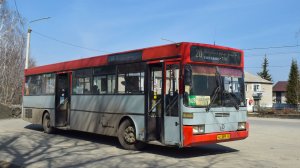 Автобус Mercedes-Benz O405 (АС 089 22). Покатушки по Барнаулу. / Ride on the Mercedes-Benz O405 bus.