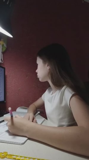 как я делала уроки в последний день учёбы первой четверти. 24 октября