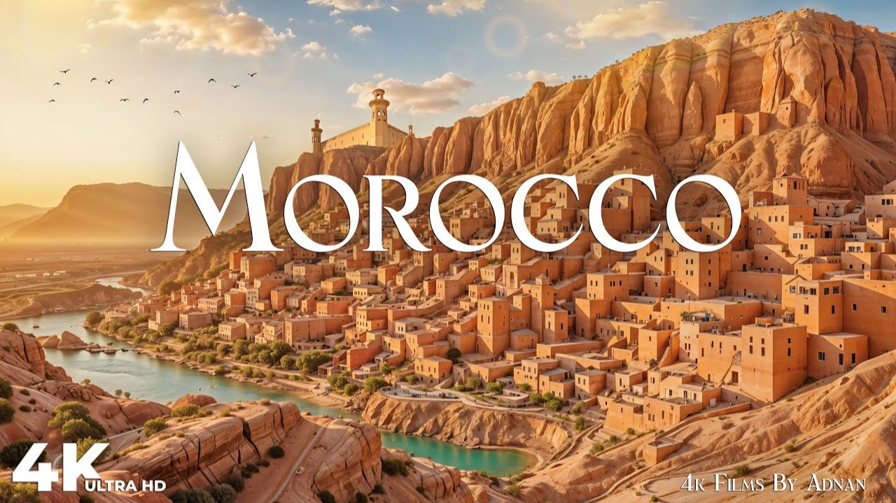 Марокко 4K - живописные и невероятные пейзажи смотреть онлайн