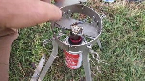 ГАЗОВАЯ МИНИГОРЕЛКА НА ПОДСТАВКЕ