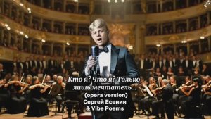 Кто я? Что я? Только лишь мечтатель… (opera version) Сергей Есенин & Vibe Poems