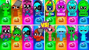 ВСЕ СПРУНКИ МЕГАМИКС 149-152 уровни - Мультики про Спрунке | МУЛЬТФИЛЬМЫ SPRUNKI в Tiles Hop