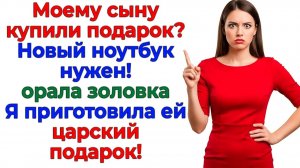 Золовка визжала — ноутбук для сына! Я вручила ей иск на 150 тысяч!|Истории Из Жизни|Реальная История