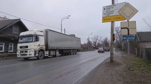 М10, Вышний Волочёк. Самый знаменитый поворот России