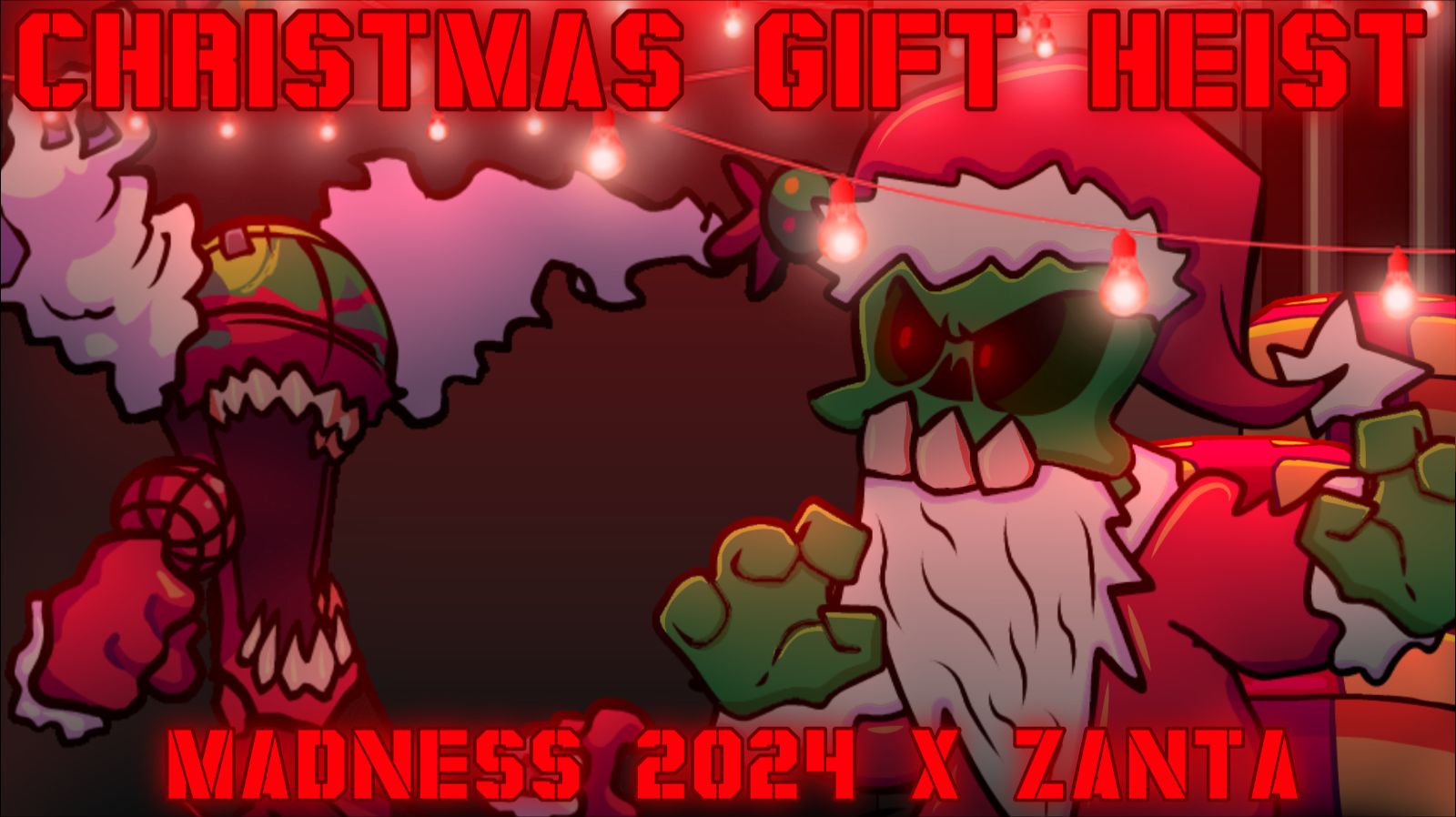 [FNF Mashup, New Year Spicial] Christmas Gift Heist [Madness 2024 X Zanta]