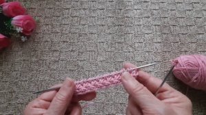 Шикарный объемный узор.