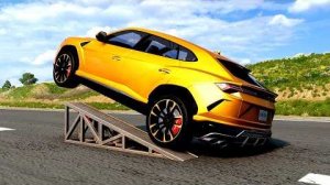 Захватывающие аварии с переворотами – Crash BeamNG/Drive