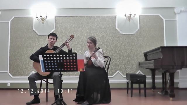 Giuseppe Farrauto - Morenita do Brazil. Исп.: Анастасия Ануфриева и Денис Карпиков.